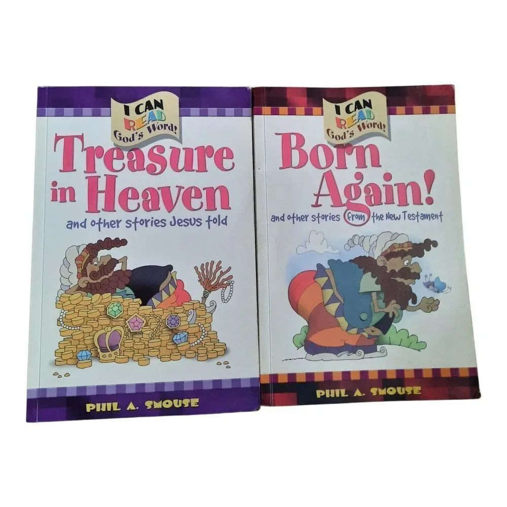Kids Storybook Set - Treasure in Heaven & Born Again!